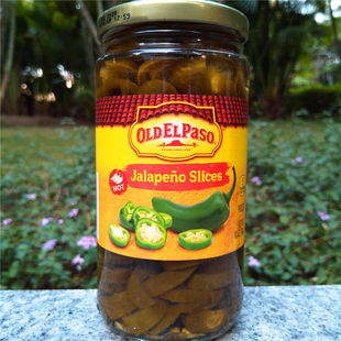Old El Paso Jalapeno Slices Pickled美国欧帕墨西哥风味泡辣椒
