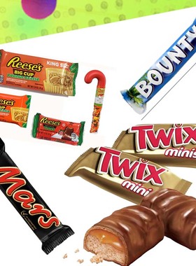 特价Reeses美国瑞斯花生Twix夹心巧克力焦糖Chocolate Peanut威化