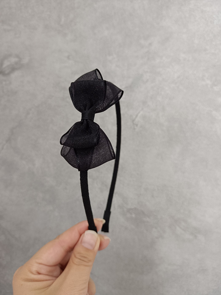 囡豆儿发箍绢纱韩式甜美原创头箍