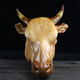 仿真牛头模型用品大型门头装 饰创意艺术摆件手工艺品假菜模型