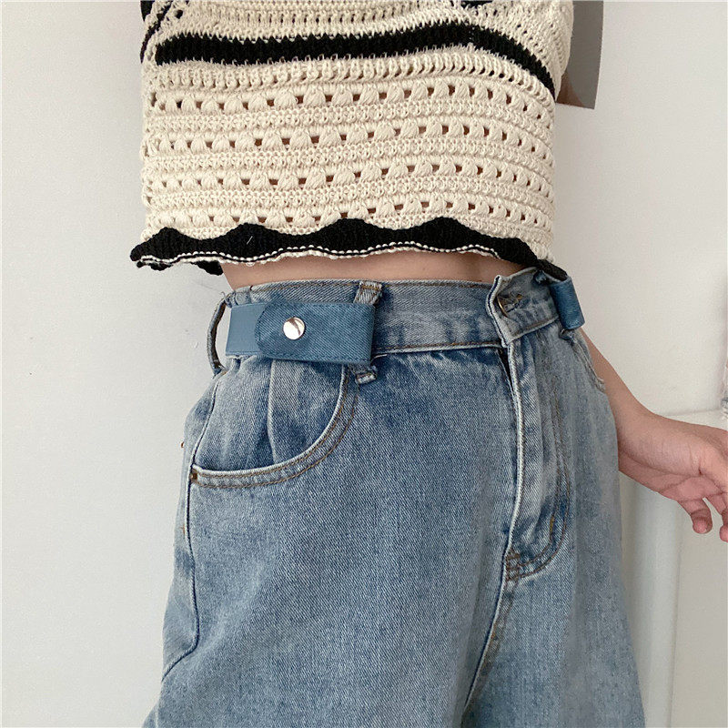 皮带懒人女百搭收神器隐形无痕