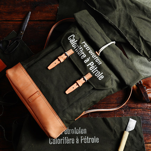 瑞士70年代军包改造胡椒盐