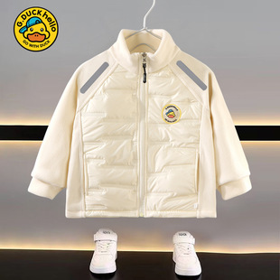 秋冬季装男女童女童儿童校服神器长袖防风宽松拉链中大童保暖外套