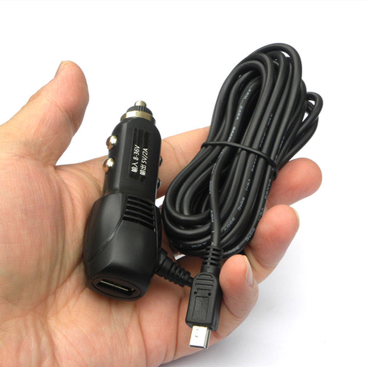 足2A行车记录仪车充带USB
