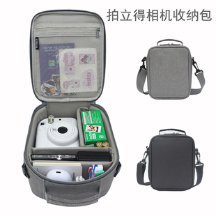 mini40 适用拍立得mini12 minise minieov sq1配件收纳包 mini99