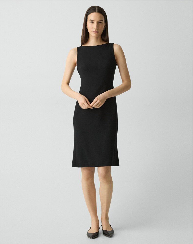 [摩登衣橱]Fashion&Best高定女装 船领连衣裙(鱼尾裙)