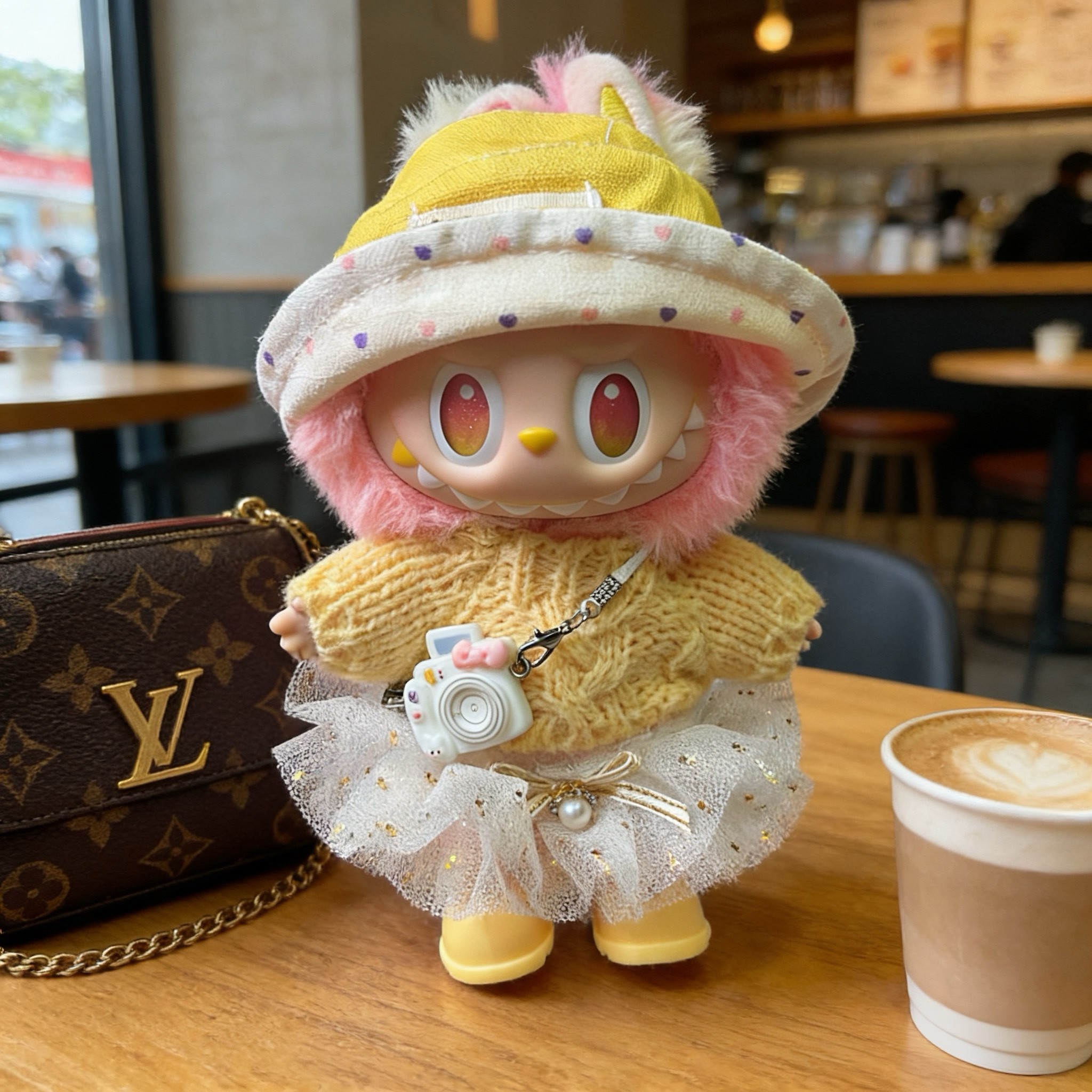 3.0爱欢乐忠诚拉bubu娃衣适用一二三代前方高能布布衣服替换装,模玩/动漫/周边/娃圈三坑/桌游,棉花娃娃/毛绒玩具娃衣,淘宝优惠券,粉丝福利购,淘宝优惠卷