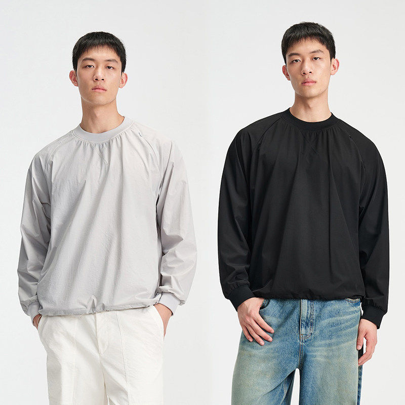 UNICA HOMME/织带领口休闲套头卫衣,男装,卫衣,淘宝优惠券,粉丝福利购,淘宝优惠卷