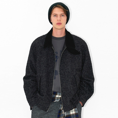 UNICAHOMME人字纹哈灵顿夹克