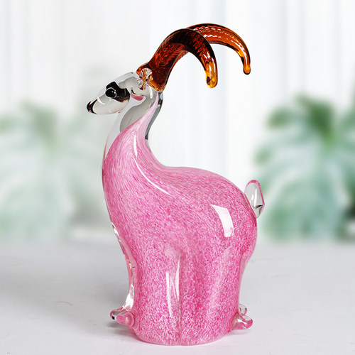 现代北欧风书桌礼物玻璃工艺品