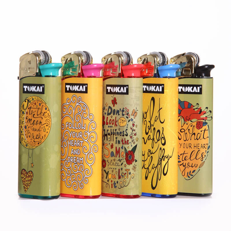 TOKAI东海M18L气体一次性打火机明个性创意多色点火器防爆砂轮