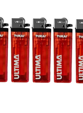 正品TOKAI东海一次性打火机气体砂轮明火男士礼品多色耐用点烟器