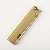 Ультратонкая маленькая классическая ветрозащитная металлическая зажигалка