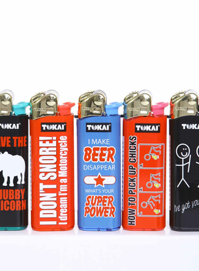 TOKAI/东海你美式吧·系列打火机复古玩味一次性明火打火机