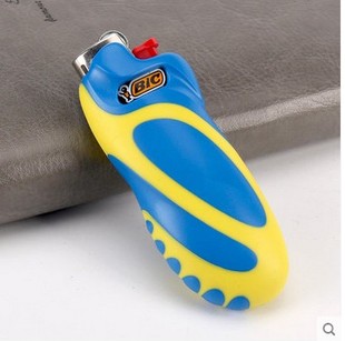 法国比克硅胶套进口打火机bic火石砂轮式一次性j5迷你创意个性潮