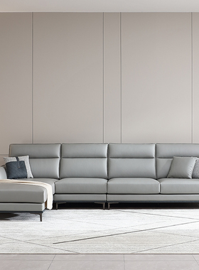 全友家居正品  21939 布洛克转角 高分子舒感布 可拆洗 布艺沙发