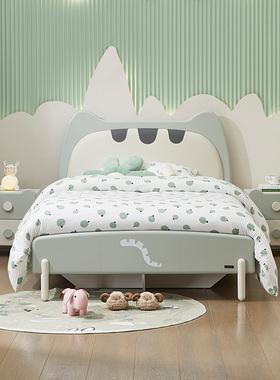 全友家居 门店同款 未来派 860603 1.2 1.5米儿童床新款 三门衣柜