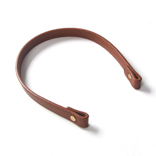 包包配件短包带手拎带荔枝纹短肩带黑色深咖啡腋下带替换带1985