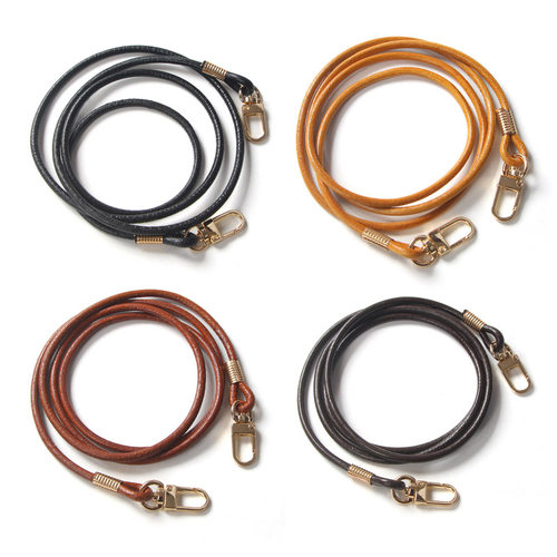 牛皮包带配件长短手提黑色