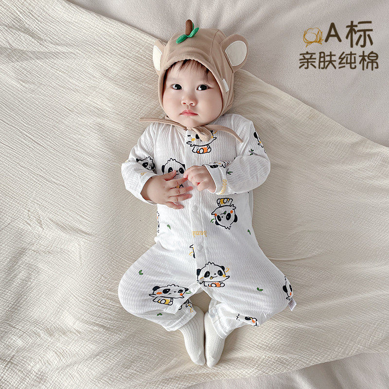 婴儿衣服薄款纯棉睡衣宝宝衣服