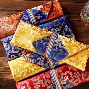 曼扎布 90×90cm双层印花 包经布 做工精美