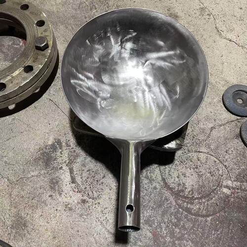 手工锻打老式加厚炒菜锅家用无涂层不粘锅燃气灶专用店商用