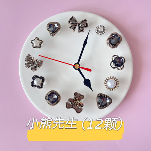 原创小熊先生洞洞鞋配饰