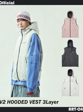 W25国内现货SPECIALGUEST V2 HOODED VEST 3L连帽马甲防水内外穿