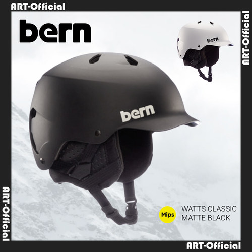 【ART】W2627 BERN watts mips单板双板滑雪头盔极限运动滑板帽檐