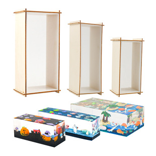 滴胶模具儿童手工diy材料大中小长方体环氧树脂摆件饰品硅胶磨具