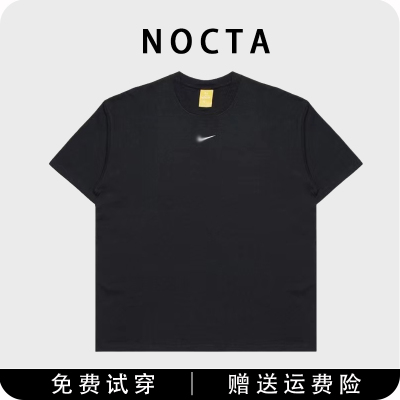 热销款 NOCTA联名DRAKE美式潮牌SS25圆领百搭舒适套头短袖T恤