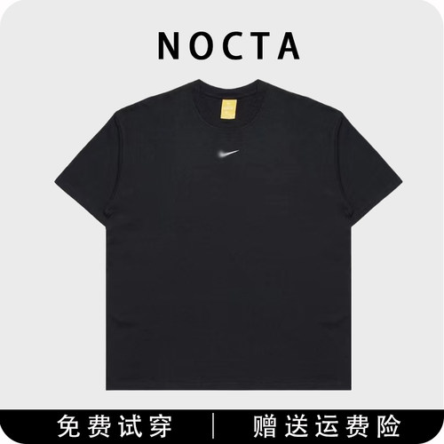 热销款 NOCTA联名DRAKE美式潮牌SS25圆领百搭舒适套头短袖T恤