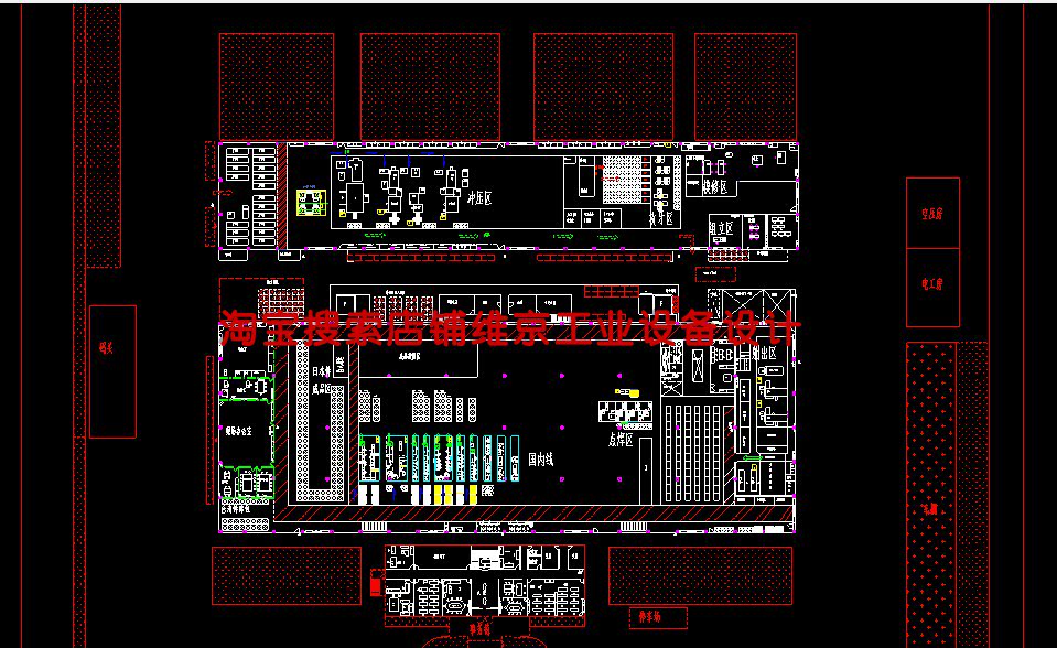 新款94套车间布置图/车间平面图/汽车配件厂布局图/制药厂车间布