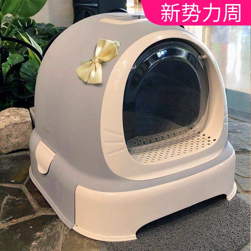 抽屉猫砂盆全封闭式美卡除臭用品图片