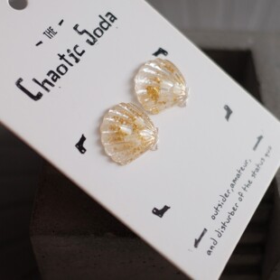 甜美法式 athflow风耳饰海边少女耳钉耳坠配毛衣裙子白T恤925银针