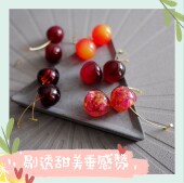 上耳美哭垂涎欲滴长款 美拉德风质感 戴法 耳钉耳夹耳坠耳饰显瘦