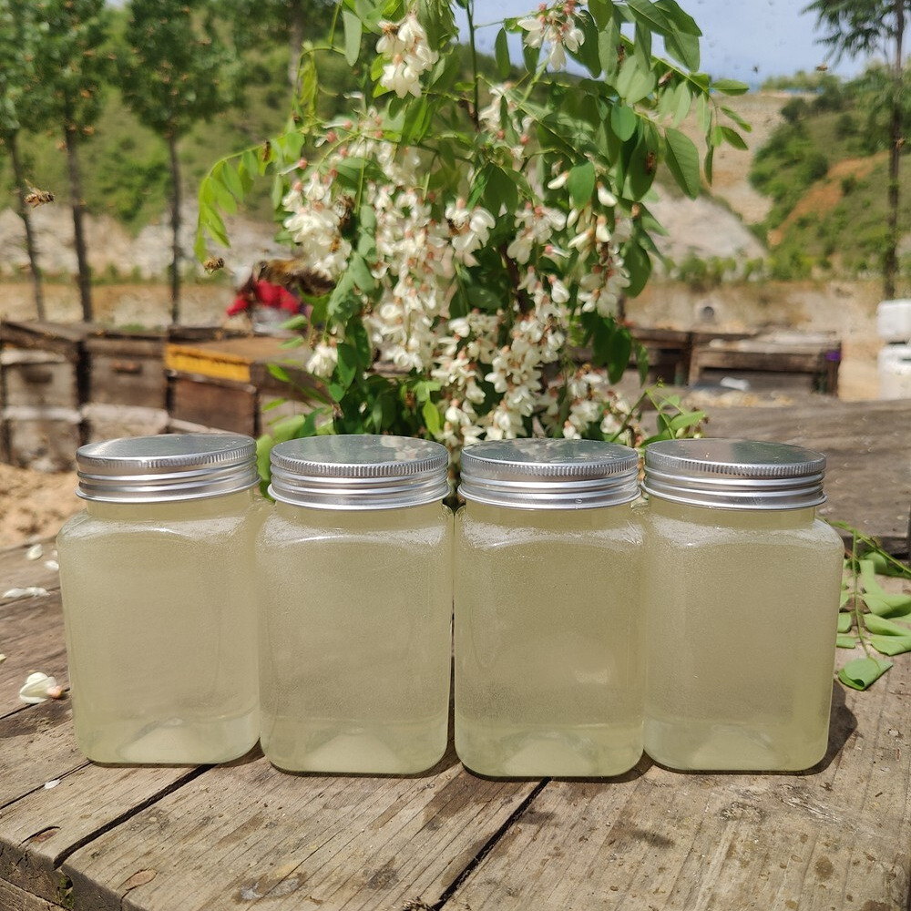 蜂农自然成熟酿造延安水白洋槐蜜
