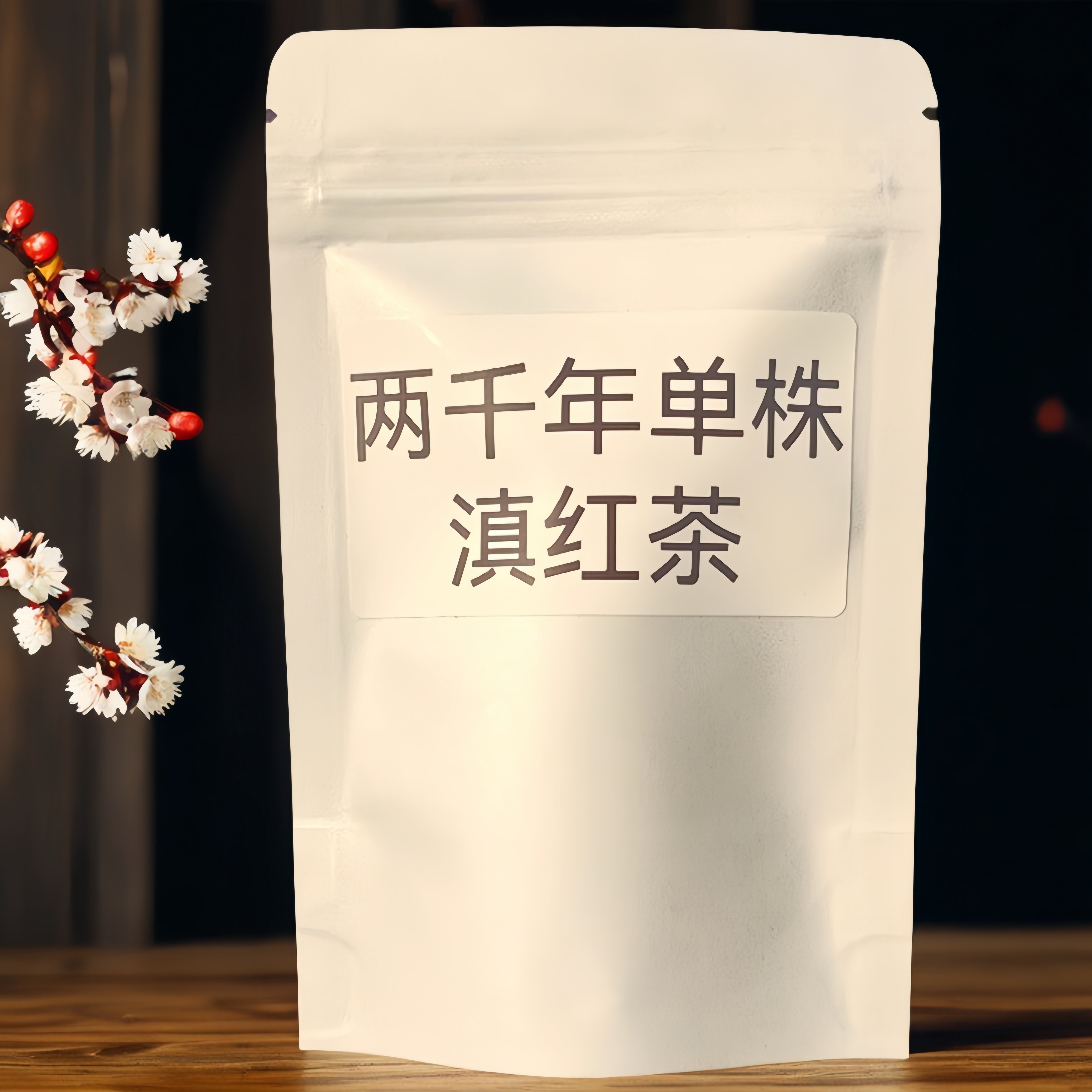 两千年单株滇红茶千年古树红茶野生红茶云南滇红茶凤庆滇红茶250g