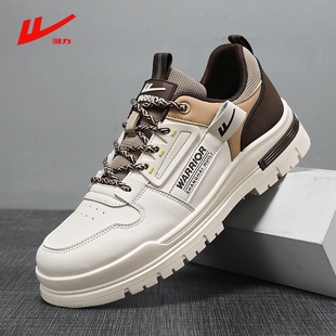 回力男鞋2025新款秋冬季男士低帮耐磨休闲马丁工装潮鞋子男款大码