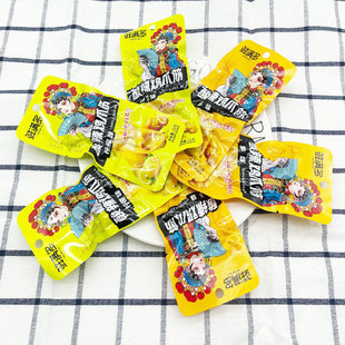 鲜满多网红多味柠檬味酸辣鸡爪筋21g卤味鸡脆骨下酒菜零食