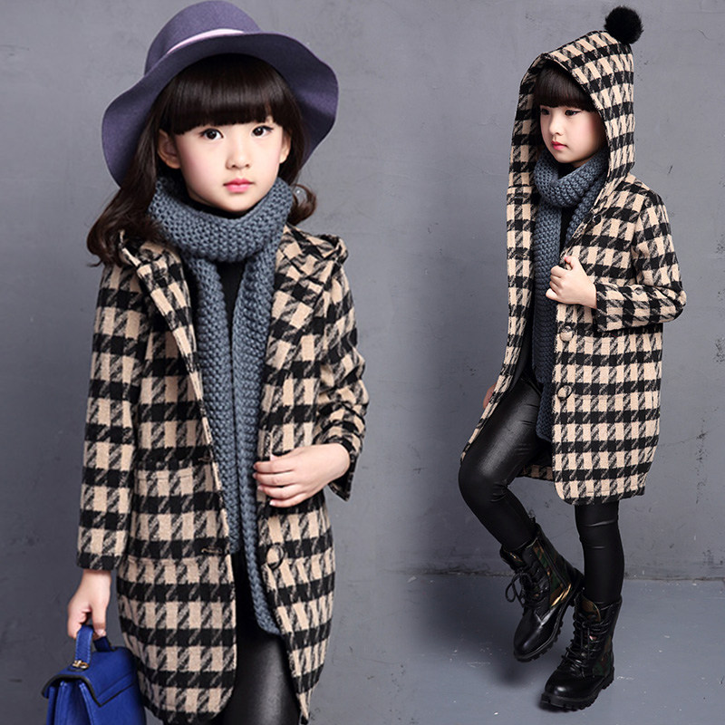 Manteau pour fille en laine - Ref 2162096 Image 1