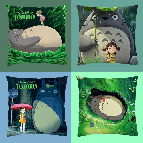 龙猫动漫定制周边抱枕多材质
