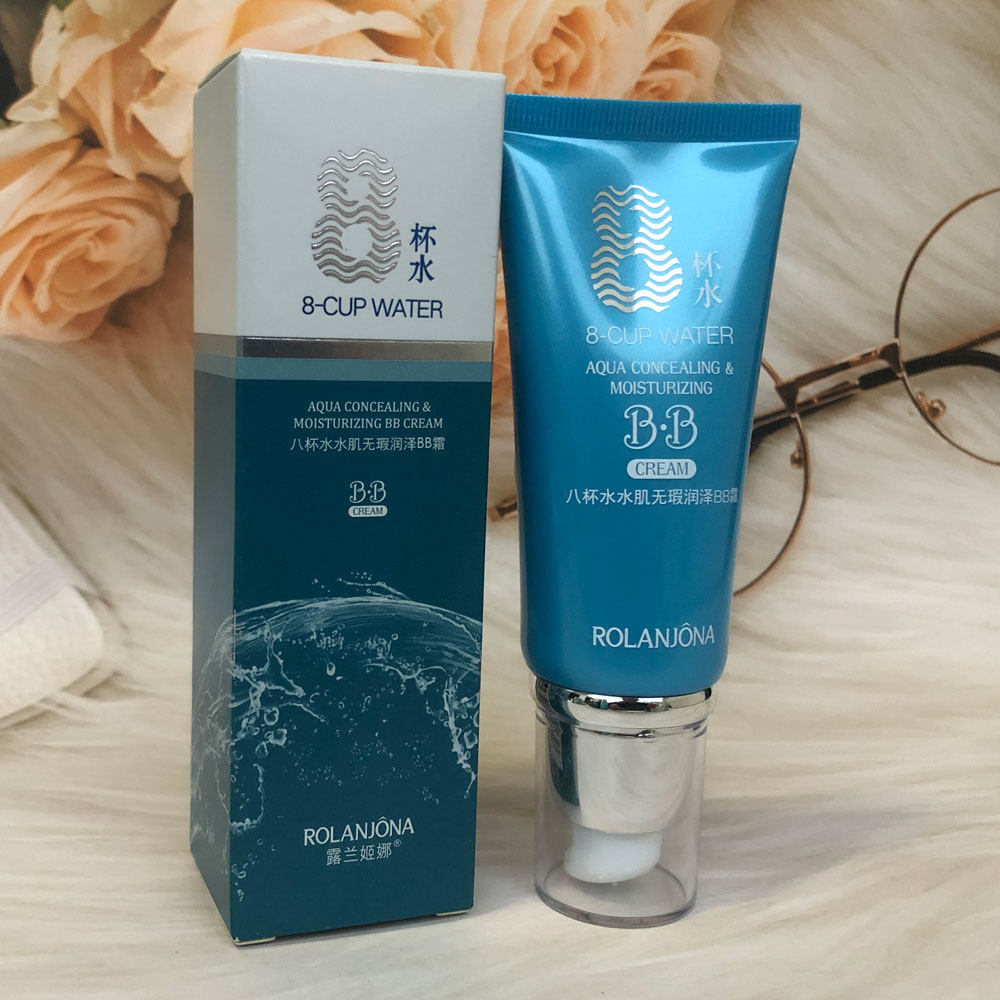 露兰姬娜八杯水/8杯水水肌无瑕润泽BB霜60g亮肤遮瑕均匀修饰肤色,彩妆/香水/美妆工具,BB霜,淘宝优惠券,粉丝福利购,淘宝优惠卷