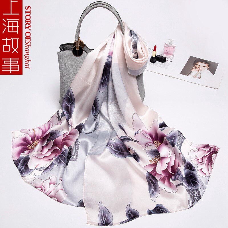 清仓特价上海故事桑蚕丝真丝男女围巾/丝巾/披肩