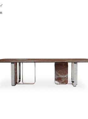 CORNELIO CAPPELLINI天然大理石NOVA 餐桌意式轻奢高端定制设计师