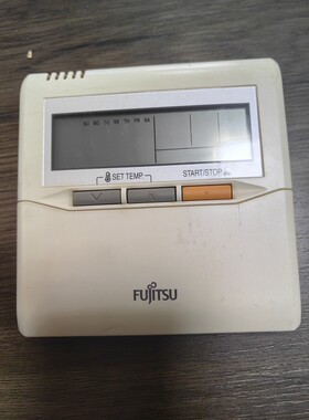 富士通多联机T/Mini-T系列线控器UTY-RNKYT控制器面板.拆机件