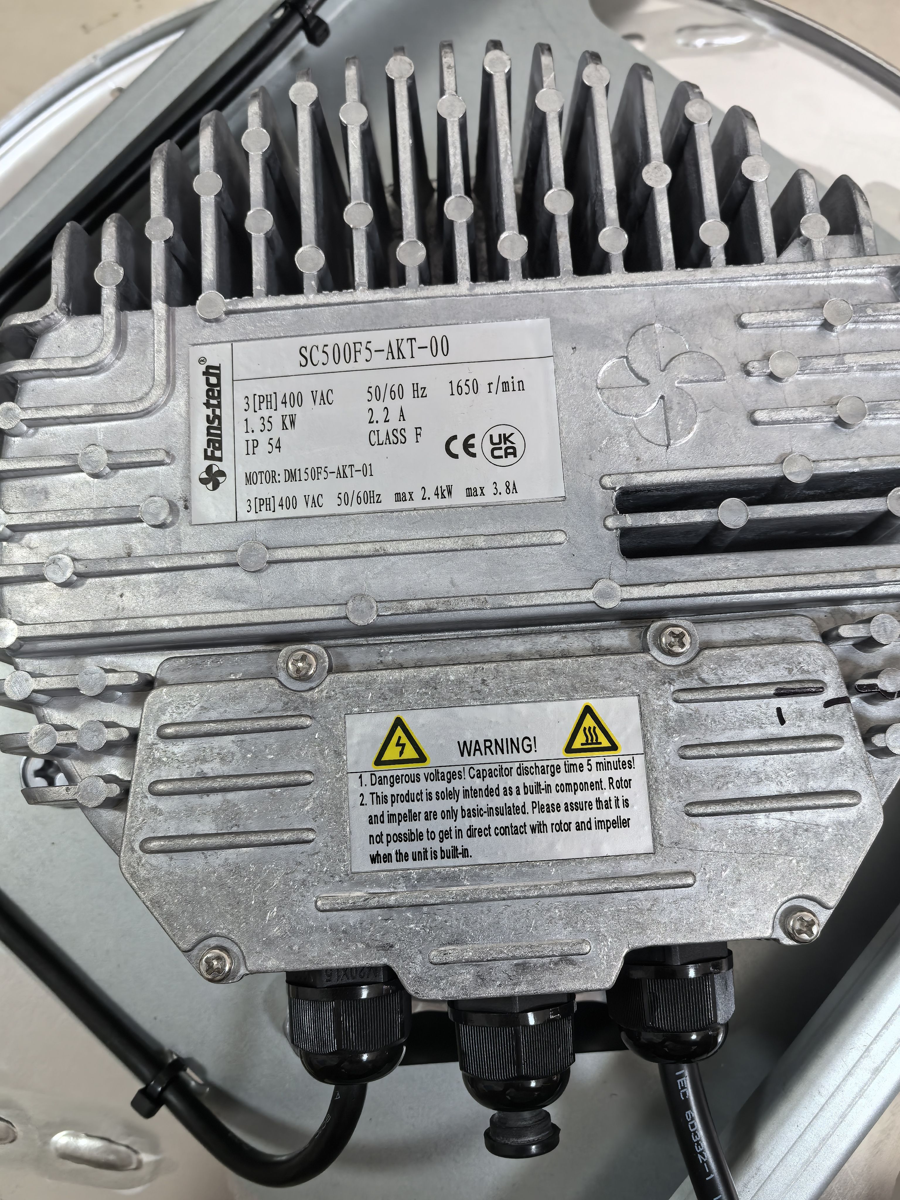 SC500F5-AKT-00原装泛仕达Fans-tech.DM150F5-AKT-01离心风机