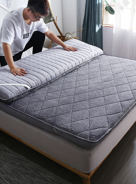 加厚床垫1.8x2m床褥子1.5x2.0可折叠双人榻榻米垫子2家用1.2m睡垫