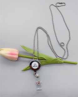 BOEING波音特色钢珠登机牌挂链铁珠链铁珠绳证件卡套挂绳