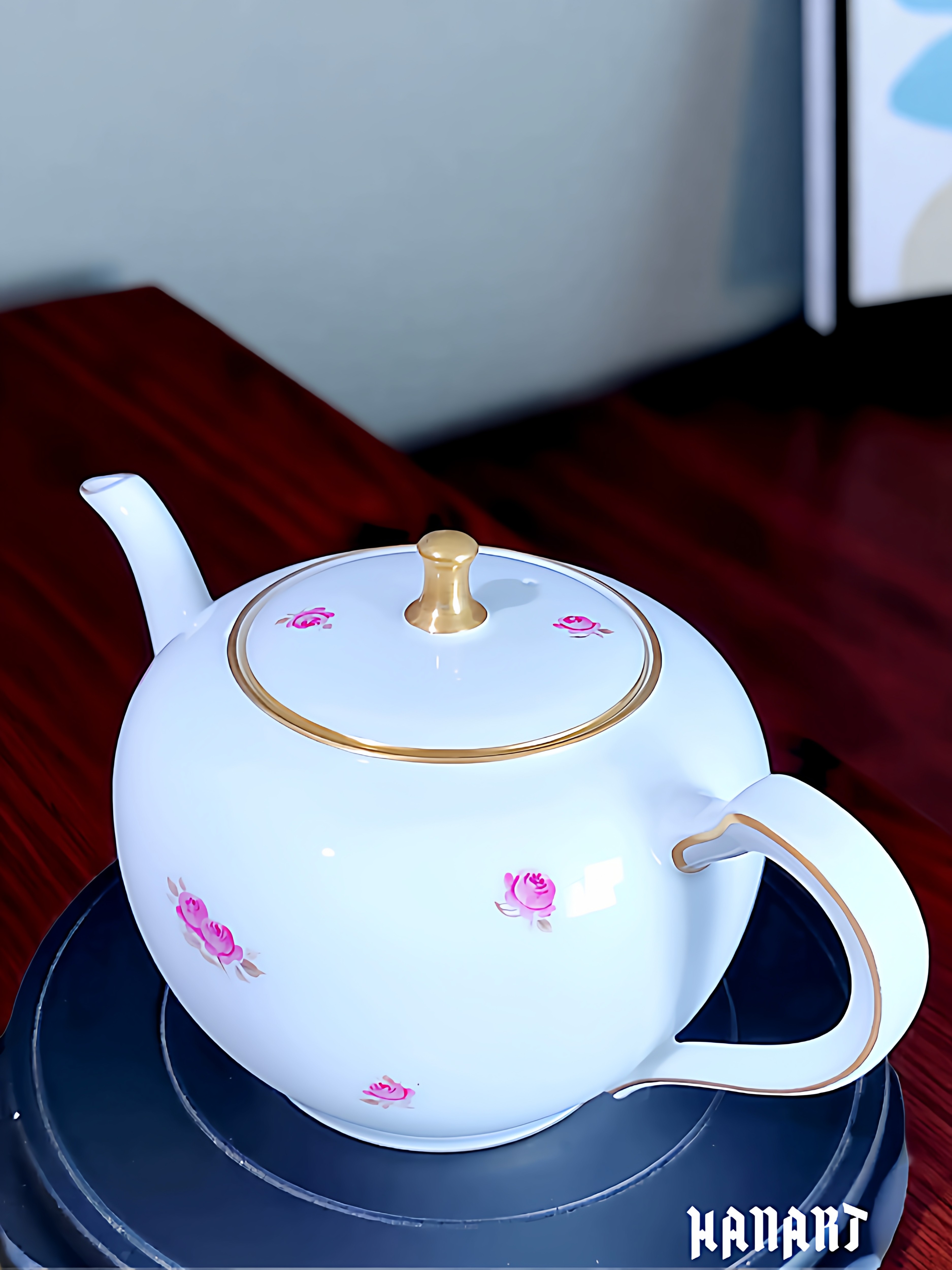 日本大仓陶园OKuraArtChina茶壶